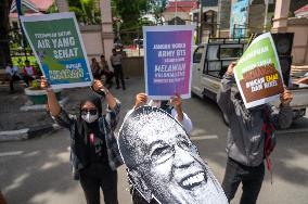 Commemorating Anti-Mining Day In Indonesia