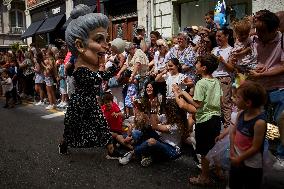 The Tarasca Parade 2024 in Granada, Spain