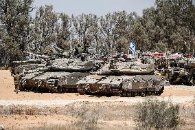 Israeli Military Mobility On Gaza Border Continue