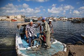 Fishermen In Egypt