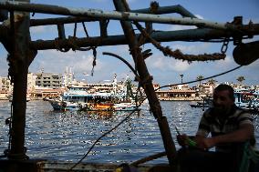 Fishermen In Egypt