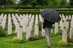 Tourists Begin To Arrive In Bayeux Ahead Of The 80th D-Day Anniversary