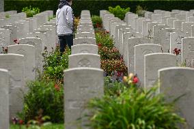 Tourists Begin To Arrive In Bayeux Ahead Of The 80th D-Day Anniversary