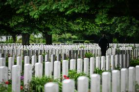 Tourists Begin To Arrive In Bayeux Ahead Of The 80th D-Day Anniversary