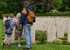 Tourists Begin To Arrive In Bayeux Ahead Of The 80th D-Day Anniversary