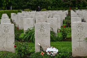 Tourists Begin To Arrive In Bayeux Ahead Of The 80th D-Day Anniversary