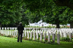 Tourists Begin To Arrive In Bayeux Ahead Of The 80th D-Day Anniversary