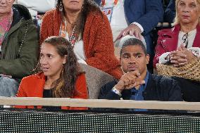 Celebrities In Stands During The 2024 French Open - Village Day Four NB