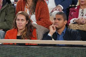 Celebrities In Stands During The 2024 French Open - Village Day Four NB