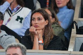 Celebrities In Stands During The 2024 French Open - Village Day Four NB
