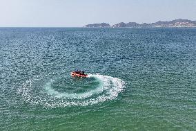 Sea Rescue Training in Yantai