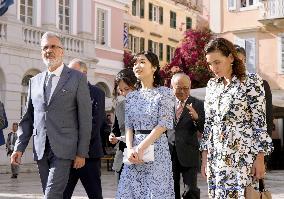 Japanese Princess Kako in Greece