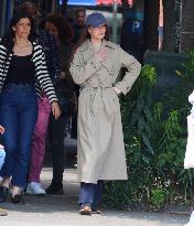 Dakota Johnson On Set - NYC