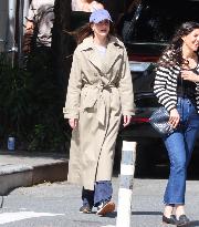 Dakota Johnson On Set - NYC