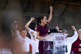 Claudia Sheinbaum Closing Campaign