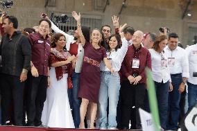 Campaign Closing Of Claudia Sheinbaum, Mexico's Presidential Candidate