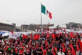 Campaign Closing Of Claudia Sheinbaum, Mexico's Presidential Candidate