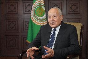 EGYPT-CAIRO-ARAB LEAGUE CHIEF-INTERVIEW