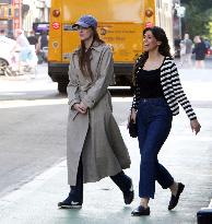 Dakota Johnson On Set - NYC