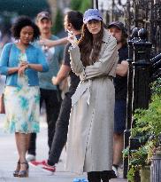 Dakota Johnson On Set - NYC