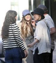 Dakota Johnson On Set - NYC