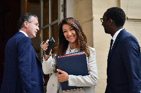 Government Meeting At Matignon - Paris