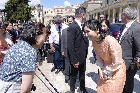 Japanese Princess Kako in Greece