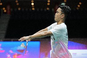 (SP)SINGAPORE-BADMINTON OPEN-MEN'S SINGLES-ROUND OF 16