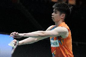 (SP)SINGAPORE-BADMINTON OPEN-MEN'S SINGLES-ROUND OF 16