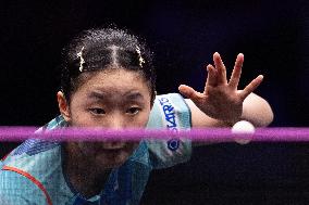 (SP)CHINA-CHONGQING-TABLE TENNIS-WTT CHAMPIONS-WOMEN'S SINGLES (CN)