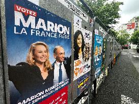 European Election Campaign Posters - Paris