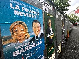 European Election Campaign Posters - Paris