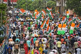 Chief Minster Mamata Banerjee Holds Election Campaign Rally In Kolkata.