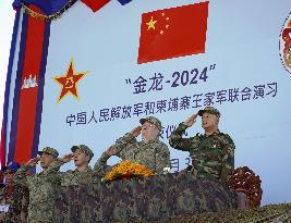 Cambodia-China joint military exercise