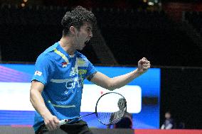 (SP)SINGAPORE-BADMINTON OPEN-MEN'S SINGLES-ROUND OF 16