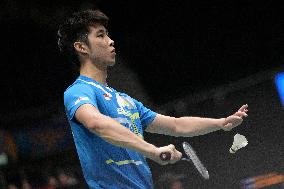 (SP)SINGAPORE-BADMINTON OPEN-MEN'S SINGLES-ROUND OF 16