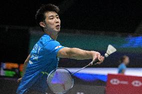 (SP)SINGAPORE-BADMINTON OPEN-MEN'S SINGLES-ROUND OF 16