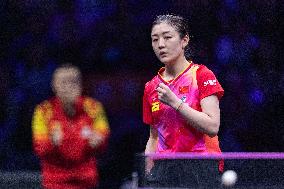 (SP)CHINA-CHONGQING-TABLE TENNIS-WTT CHAMPIONS-WOMEN'S SINGLES (CN)