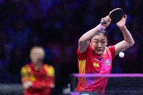 (SP)CHINA-CHONGQING-TABLE TENNIS-WTT CHAMPIONS-WOMEN'S SINGLES (CN)