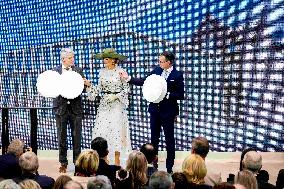 Queen Maxima At Opening Of New DSM-Firmenich HQ - Maastricht