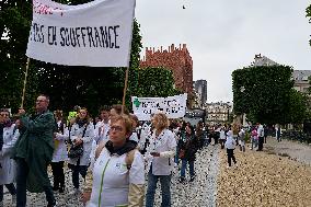 Demonstration Of Pharmacists Strike - Paris