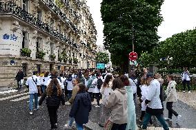 Demonstration Of Pharmacists Strike - Paris