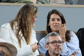 Celebrities In Stands During The 2024 French Open - Village Day Five NB