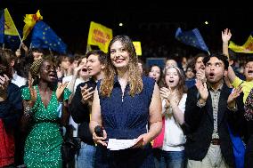 Place Publique and Socialist Party Campaign Meeting - Paris