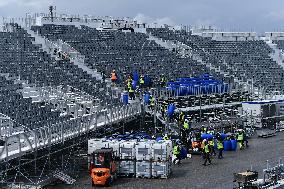 (SP)FRANCE-LE BOURGET-OLYMPICS-VENUE-LE BOURGET SPORT CLIMBING VENUE