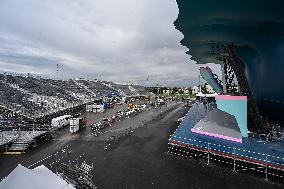 (SP)FRANCE-LE BOURGET-OLYMPICS-VENUE-LE BOURGET SPORT CLIMBING VENUE