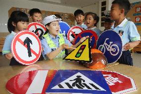 Kindergarten Traffic Safety Promotion in Handan