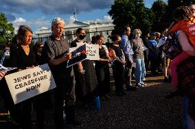 'Mourner's Kaddish For Rafah' Demonstration Near White House