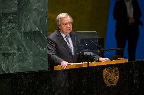 UN-GENERAL ASSEMBLY-PLENARY MEETING-LATE IRANIAN PRESIDENT-TRIBUTE