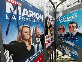 European Election Campaign Posters - Paris